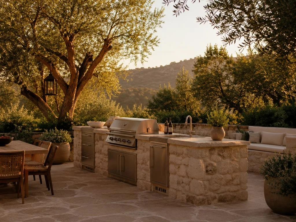 Illustrative outdoor kitchens photo